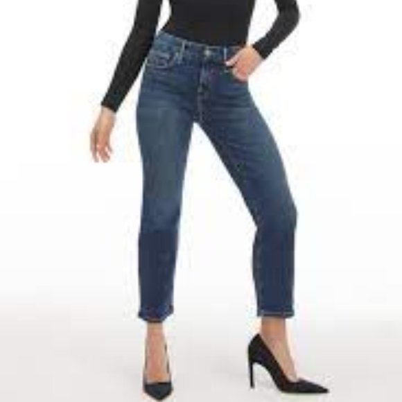 Good American Denim - Good American Good Petite Straight Jeans